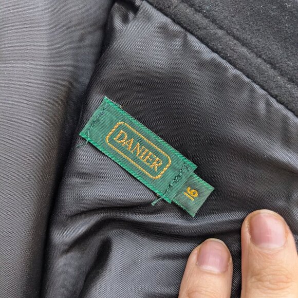 Vintage Danier Suede skirt - vtg size 16, modern 10 - Picture 6 of 7